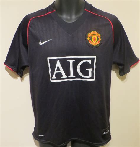 nike manchester united football club away replica jersey|manchester united current jersey.